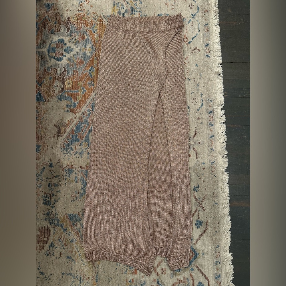 Superdown keva wrap maxi skirt